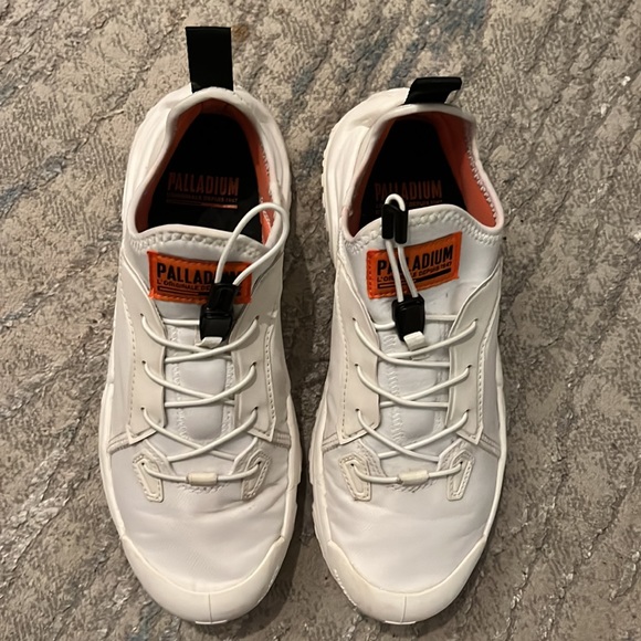 PALLADIUM Womens LOW TOPS | OFF-GRID LO NYL Star White | Size 7.5 - Picture 12 of 14